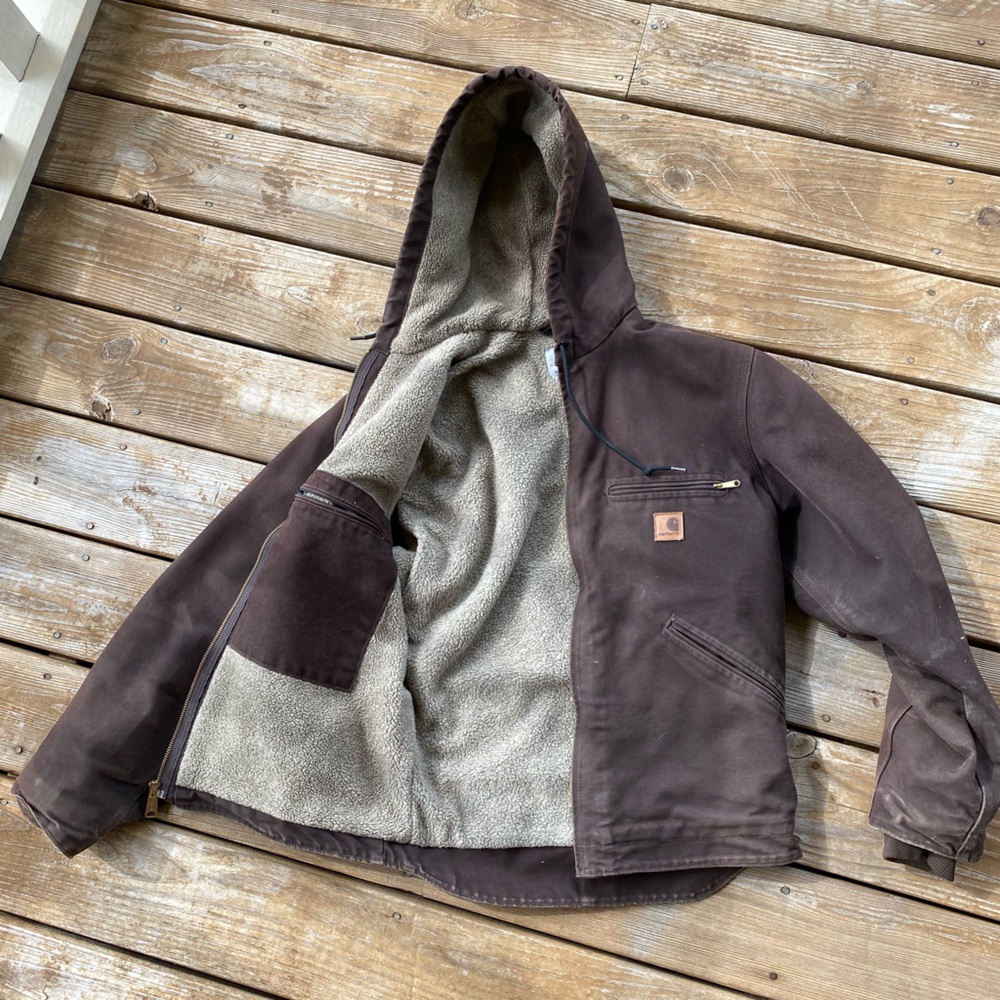 Hooded and Lined Carhartt Jacket
